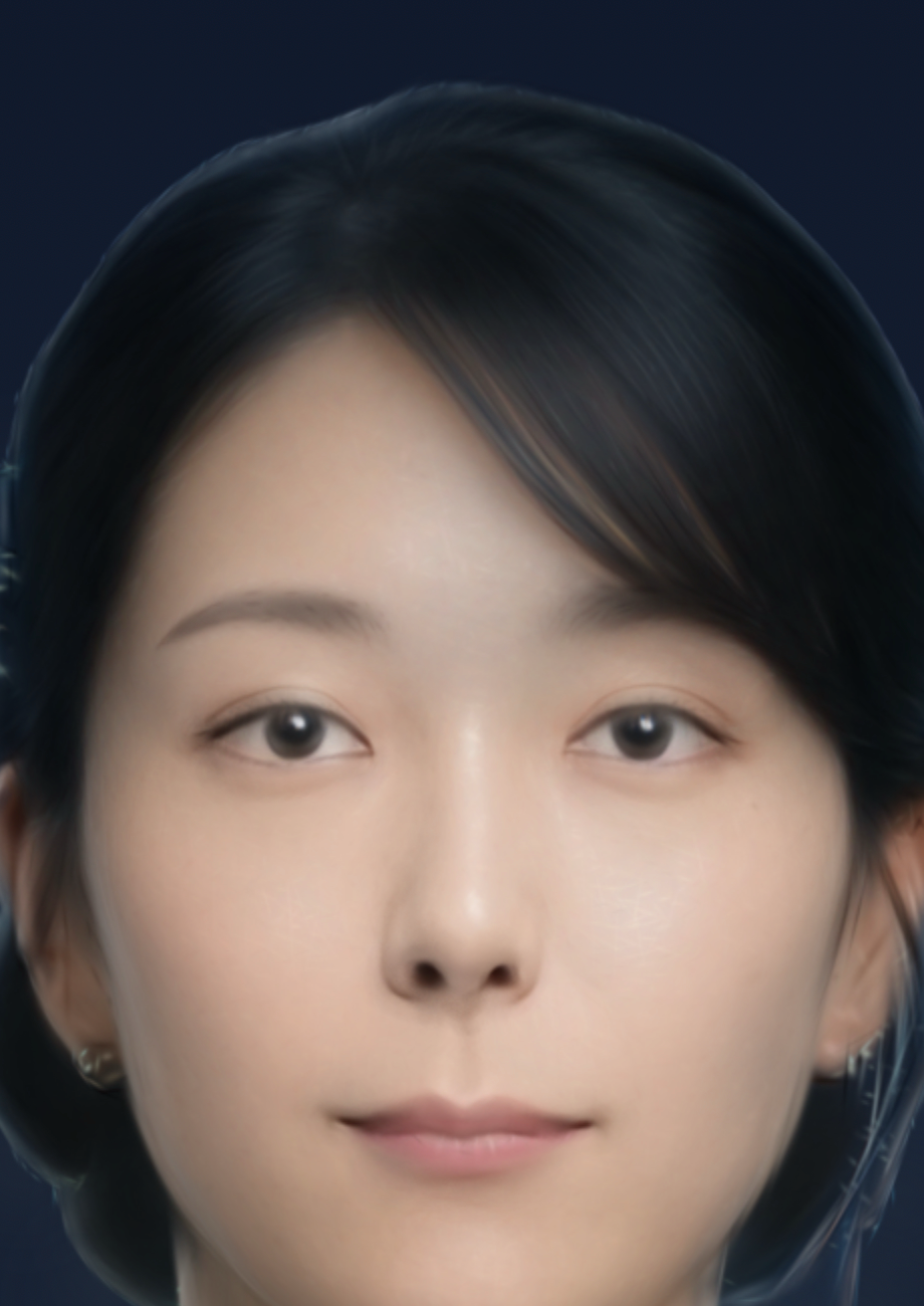 生成された3Dアバター
